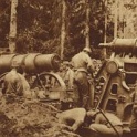 I am putting up some of these pictures to illustrate the fighting our relatives would of been in.These are from the Carpathian Mountains World War One.<br />Austro-Hungarian Troops man some guns in deep forest