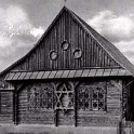 A Wooden Jewish Temple in the Carpathians