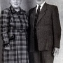 Aunt Ettel and her husband 1950.She was my grandma Rivka's sister