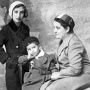 This is a photo of my Aunt Judith and her daughter with a cousin from Sighet.It was probably taken in the late 1930's.They all were killed in the Holocaust probably immediately selected to die in the gas chambers of Auschwitz-Birkenau.Her husband Bumi also was killed.Bumi Kratz was the son of Chaim-Lezar Kratz.Why did such simple and nice folk have to die in such a way ?
