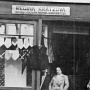 This photo is my Grandmother Rivka with her daughter my Aunt Julia in front of the family store in Luh.This one is from the mid-1930's.